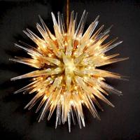 Monumental Italian Sputnik, Starburst Chandelier - Sold for $22,500 on 01-17-2015 (Lot 41).jpg